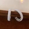 New Light Luxury Temperament, High-end Feeling, Circle Earrings, Niche Design, Ear Ring, C Circle