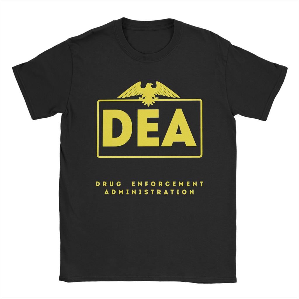 Usa Logo Dea Federals Interdiction Agency Unisex Unisex T Shirts Vintage Tees Short Sleeve O Neck Tshirt Cotton Plus Size Tops