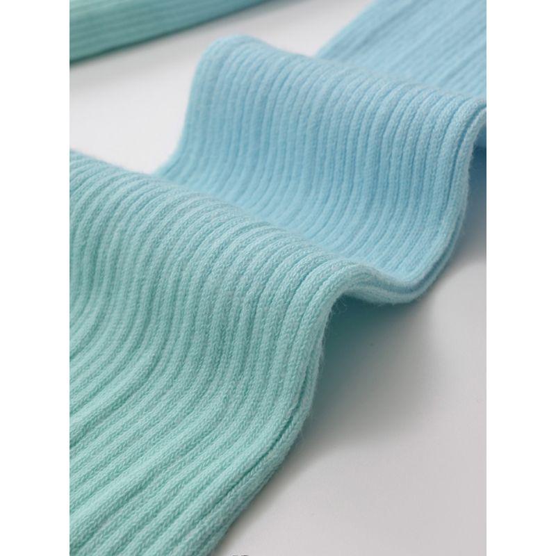 Kaslead New Arrival Women's Clothing Fashion Style Silm Slimming Round Neck Gradient Knitted Long-Sleeved Dress