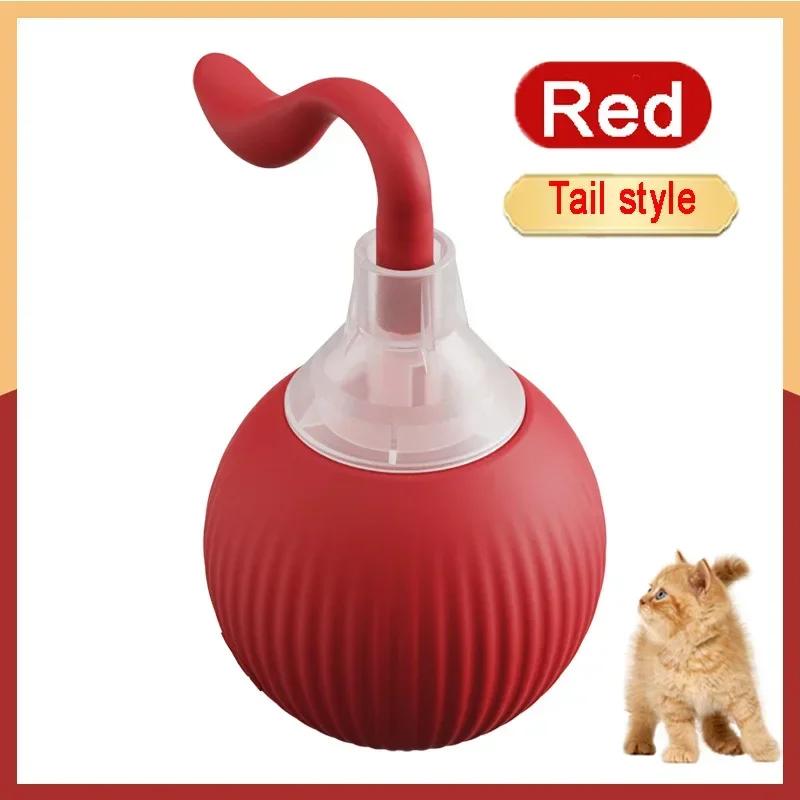 Rechargeable Pet Supplies Dog and Cat Training To Imitate Rat Pet Interactive Toys Electric Toy Ball Simulated Tail Home