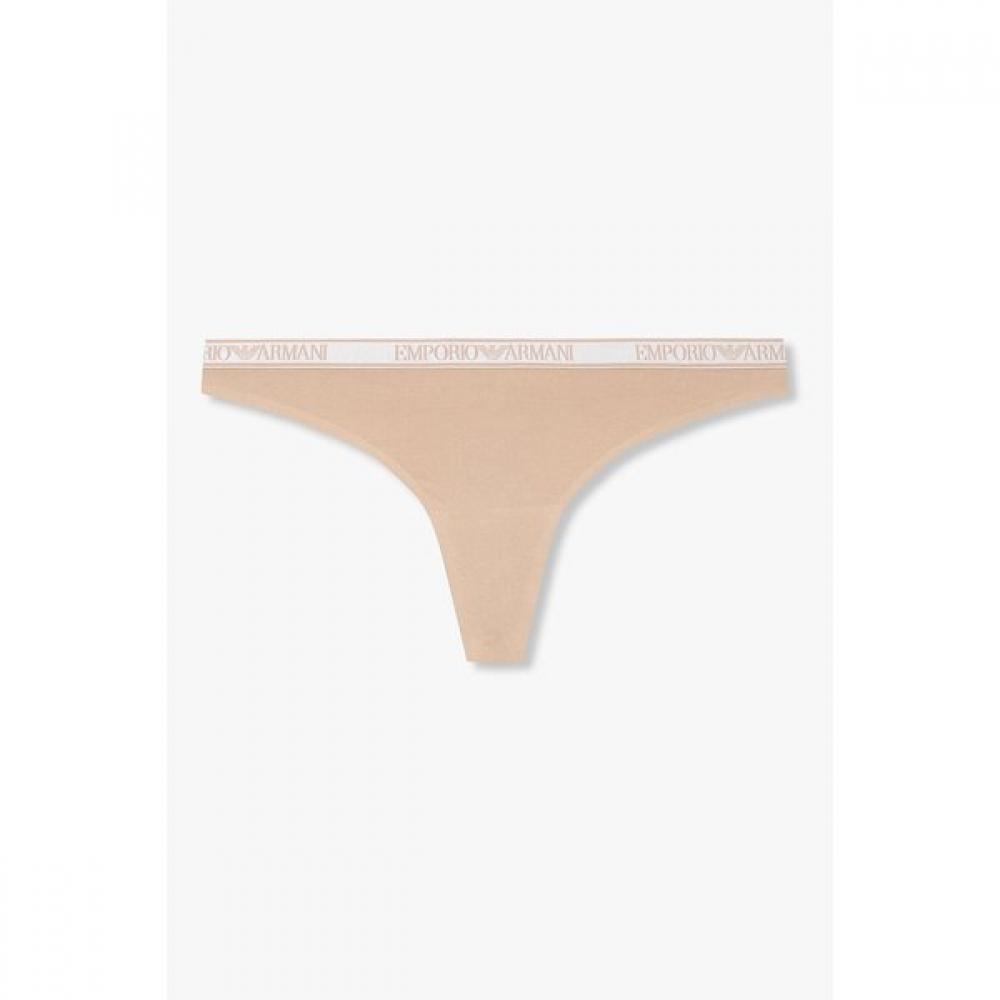 Emporio Armani Women Glossy Nylon Thong 0826110509 S(90)