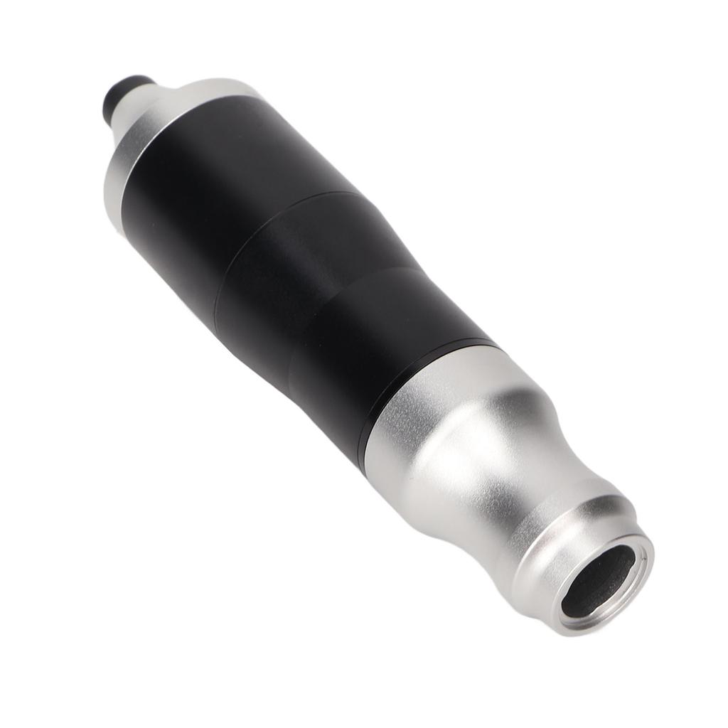 RCA Tattoo Pen Kit Silver Black Rotary Tattoo Machine Power Supply Clip Cord Foot Pedal Set 90‑265V