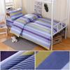 Dormitory Pure Cotton 3-Piece Bedding Set: Single Duvet Cover, Bed Sheet, Pillowcase for Student Bunk Bed