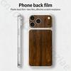 Legno Naturale Per iPhone 17 pro Max /17 pro Cover Completa Adesivo Skin Wrap Pellicola Protettiva Posteriore Colorata 3D