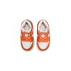Air Jordan 1 High OG TD Starfish Sneakers da Bambino Arancione Bianco Cacao-Wow CU0450-101