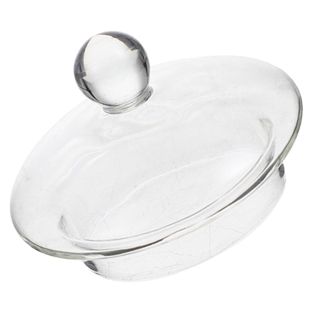 HOLIDYOYO Glass Teapot Lid 3.8 Inch Replacement Leak Resistant Cover for Home Party Outdoor Camping Easy to Use