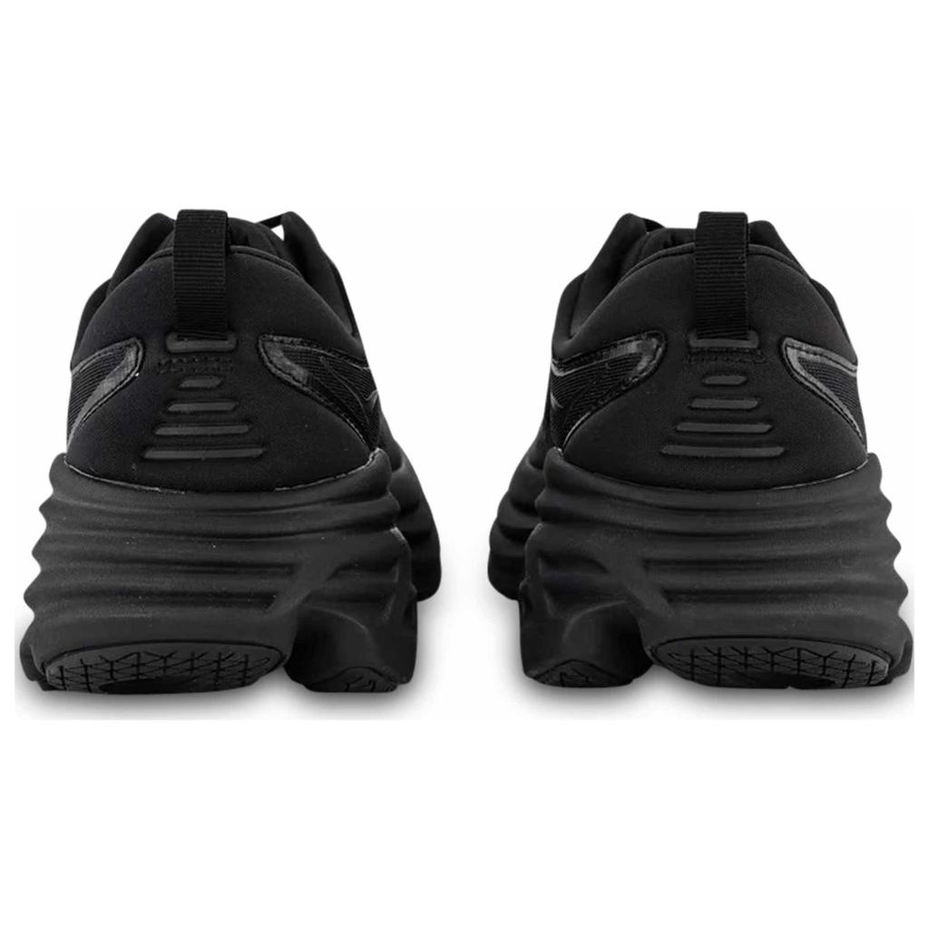 HOKA One One Bondi 8 Comfortable Low-Top Running Shoes Men Sneaker Black 1123202-BBLC-BBLC