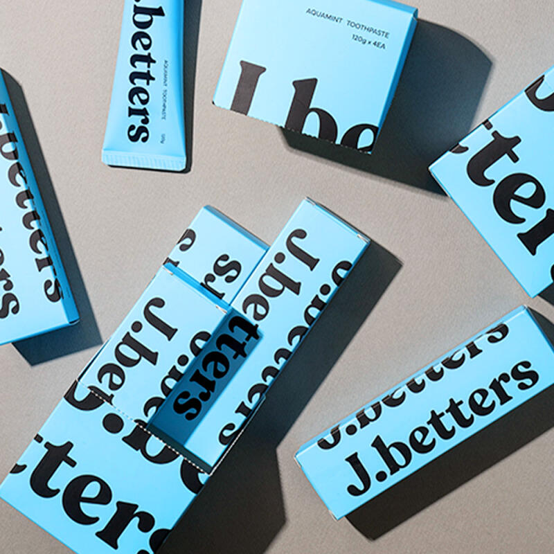 J.BETTERS Aquamint Toothpaste 120g X 4 (1 Set)