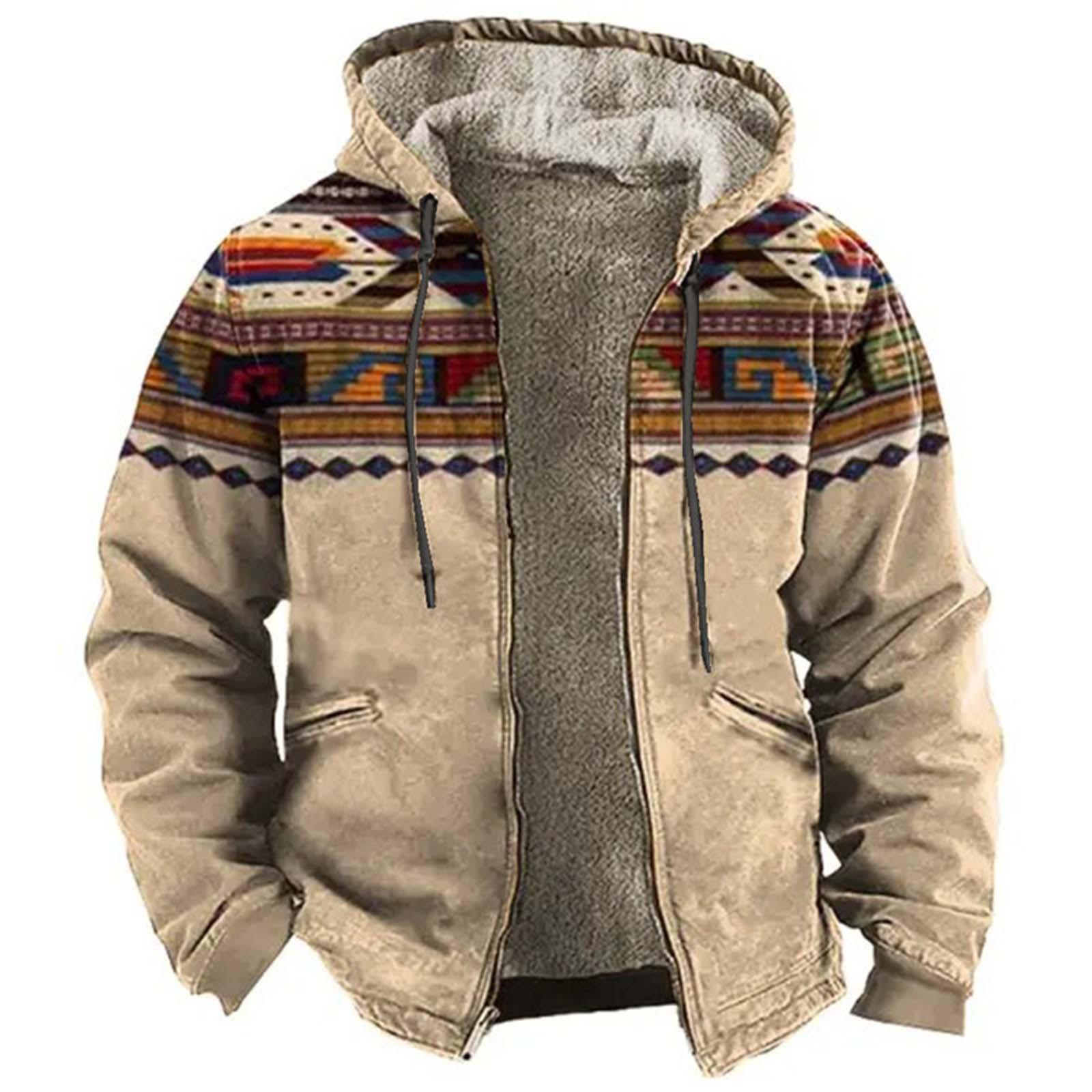 Vīriešu jaka Cardigans Native Aztec Buffalo