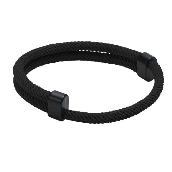 Herren Seilarmband Verstellbares Geflochtenes Seilarmband Lässiges Einfarbiges Schnurarmband Freundschaftsarmband Geschenk für Freund Bruder