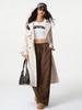 2026 European & American High-Waist Lazy Style Wide-Leg Drawstring Pants