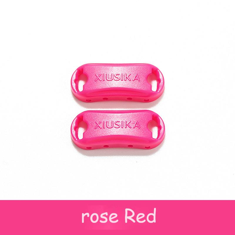 2pcs/pai Elastic Laces Buckle Shoelaces for Sneakers Shoelace Accessories Plastic Shoelace Lock Sports Shoe Kit AF1 Shoe Decora