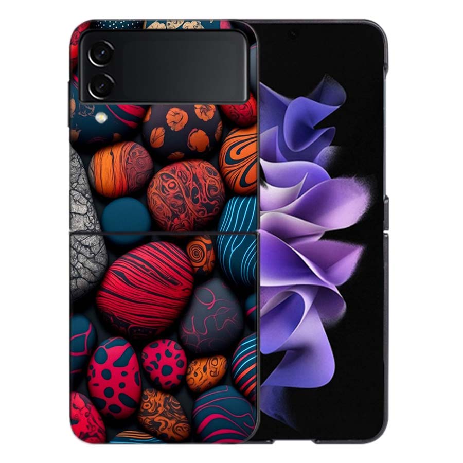 Formation of Rocks Coque For Samsung Z Flip7 6 Galaxy Case Shockproof Z Flip5 Z Flip3 4 5G Hard Cover Phone TPU PC Hard Funda