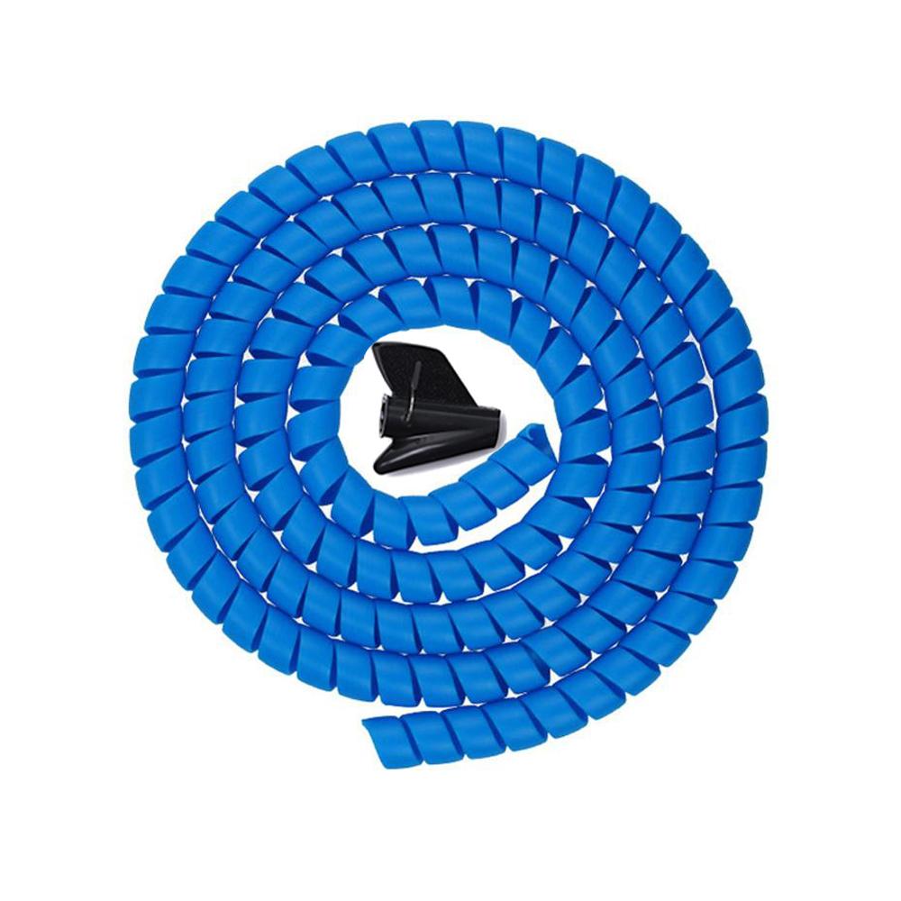 Flexible Cable Winder Wire Wrap Tube Storage Pipe Cable Organizer Cord Protector Management