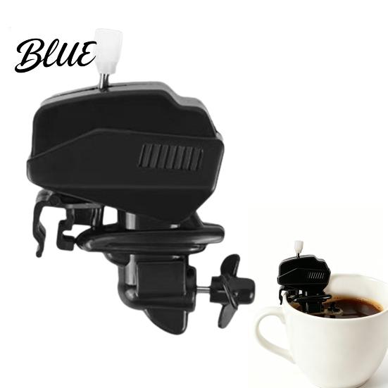 Dispositivo Novità per Mescolare il Caffè Motore Fuoribordo Manuale a Carica Motore Fuoribordo Miscelatore per Bevande Mini Divertente Mescolatore Regalo Acciaio Inossidabile Marino