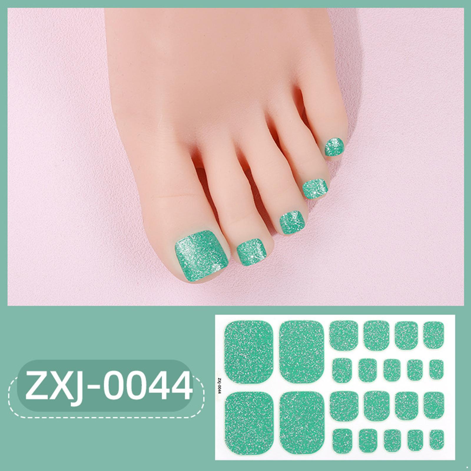 

10 шт. однотонные наклейки для ногтей на ногах для женщин и девушек, легко наносятся, самоклеящиеся полоски для полировки с пилочкой для ногтей, инструменты для маникюра, долговечные, водостойкие наклейки для ногтей One Size