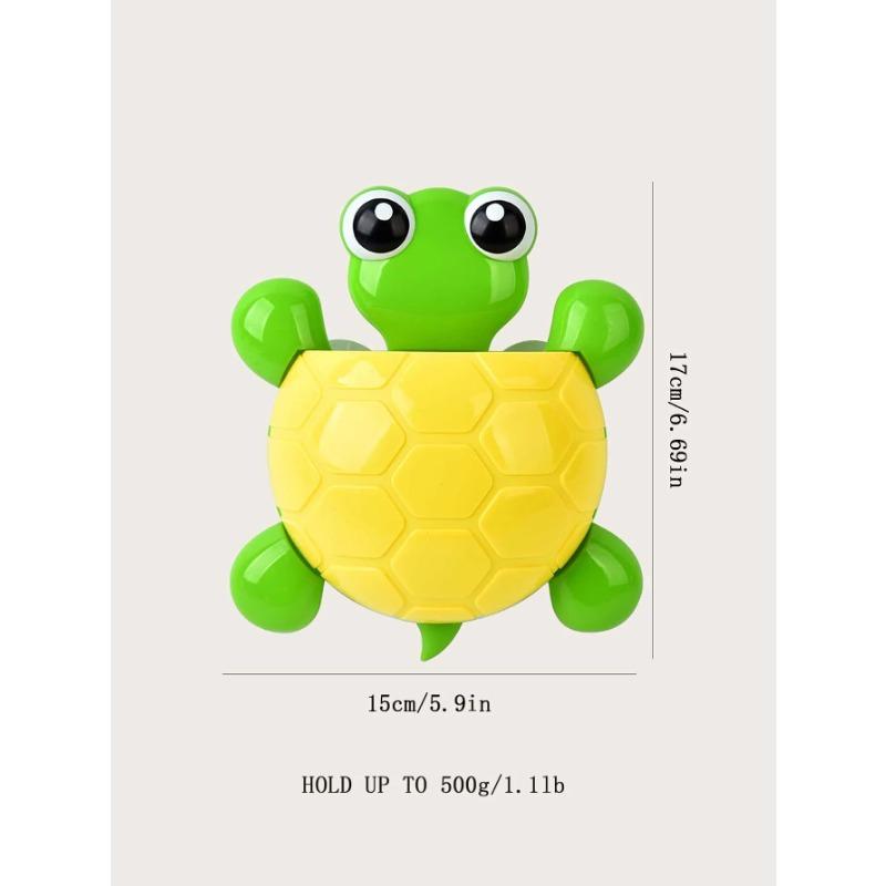 1PC Cute Animal Toothbrush Holder Turtle Power Suction Cup Toothbrush Holder