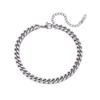 2026 Trendy Miami Cuban Chain Anklets 18K Gold Plated Punk Different Width Waterproof Anklets for Women Jewelry Accessories