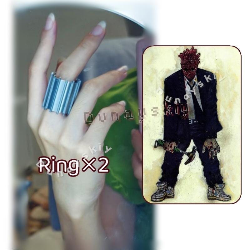 

Anime Dorohedoro Shin Heart Cosplay Mask Latex Helmet 3D Printed Hammer Scary Bloody Unisex Halloween Prop Fancy Dunayskiy One Size