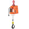 3-in-1 Electric Hoist 1100lbs Lift Capacity Wireless Remote Control Portable 1500W Motor for Lifting Tasks