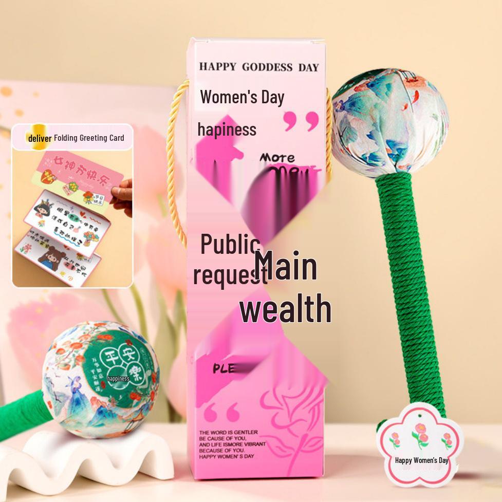 Women's Day Gift: Mugwort Massage Hammer for Girlfriend or Wife - Health & Back Massage Tool