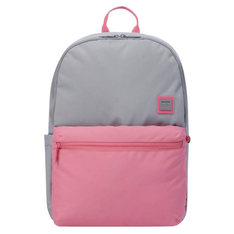 TOTTO - Urban Backpack In Grey and Pink - Dragonar-GP0
