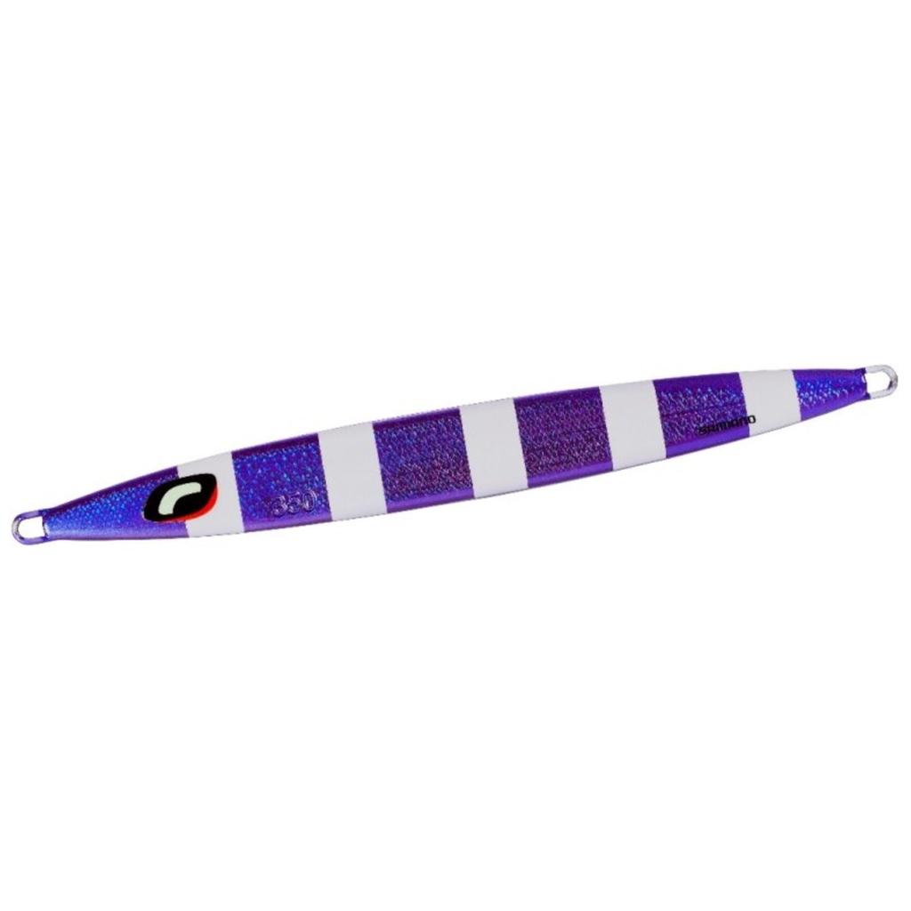 Shimano Offshore Jig Ocea Long Weber 350g 022 S Purple Silver Zebra Glow JV-L35U