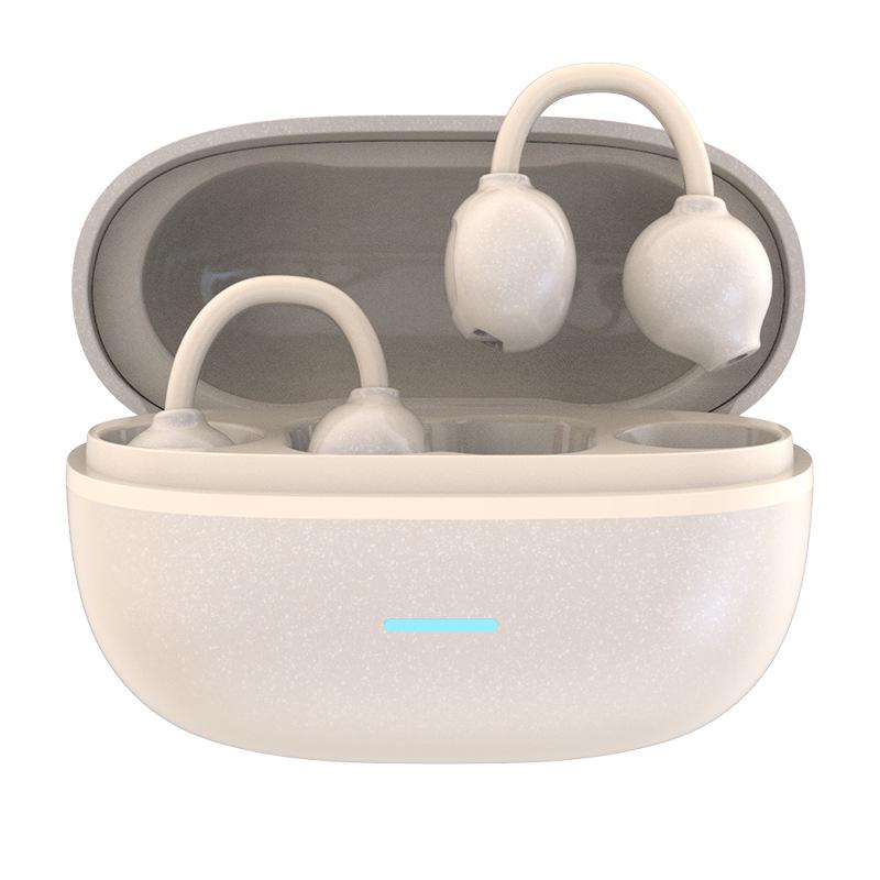 

2025 Clip-on Bluetooth Headphones: AI Translation, Superior Sound, Long Battery Life, Comfortable for Sports D04