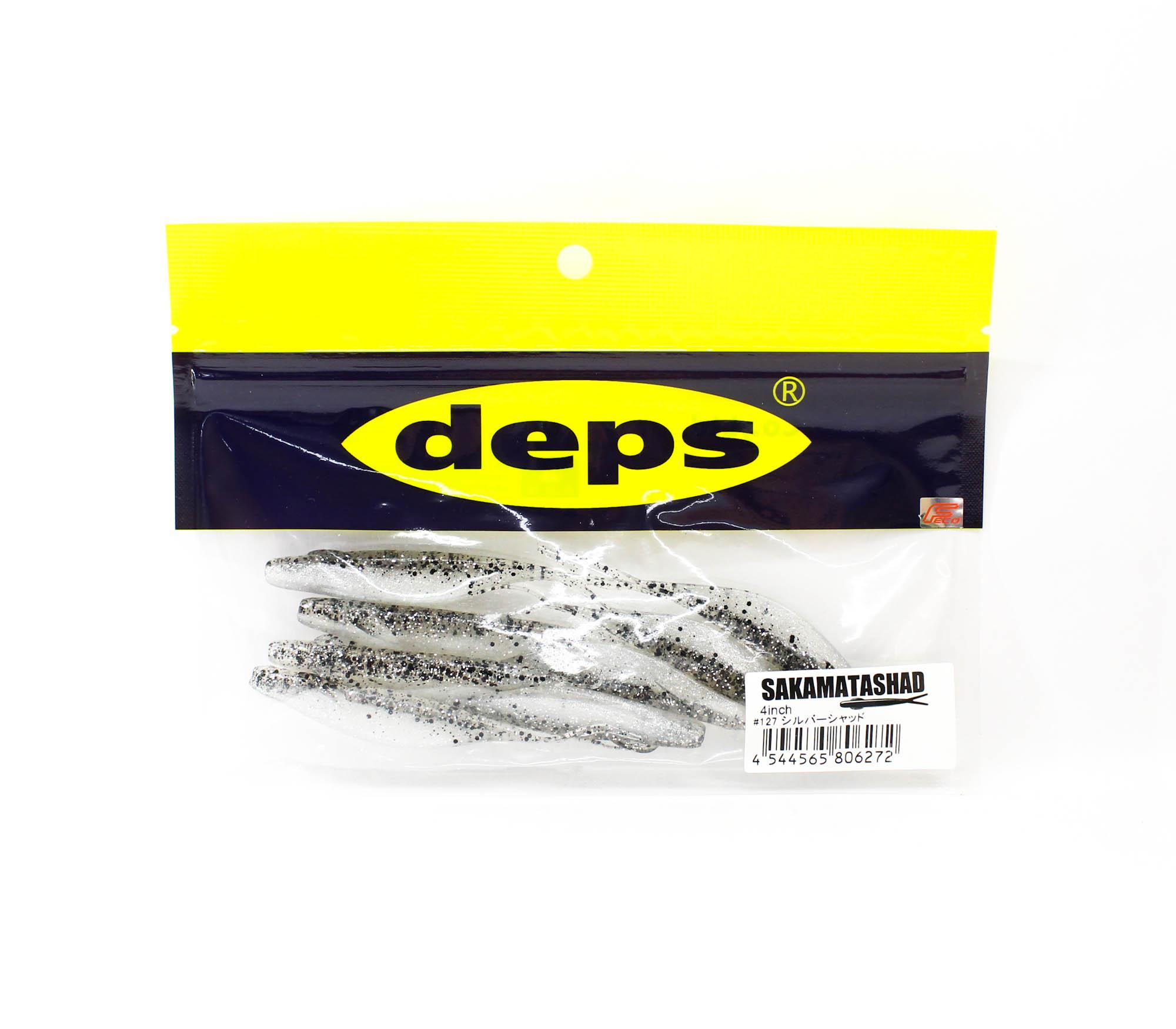 

Deps Soft Lure Sakamata Shad 4 Inch 127 (6272)
