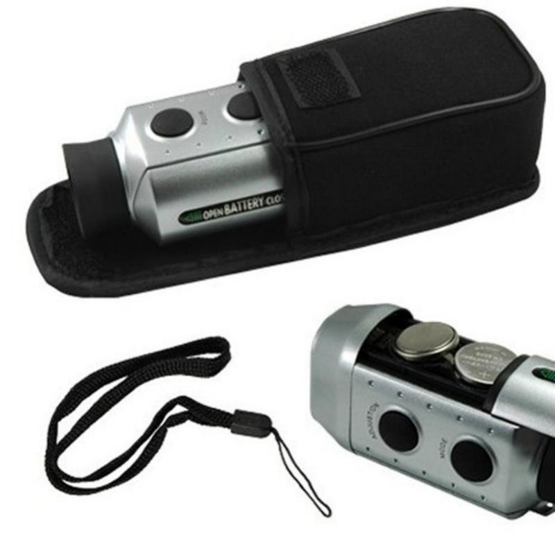 Waterproof Lasers Rangefinder 7x18 Monocular Telescope With Fast Measurement For Golfing And Long Distances Observation