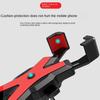 Universal Fashion Riding Phone Holder Motorbike Four Claw Holder Metal Universal Bike Electric Rear View Mirror Phone Holder