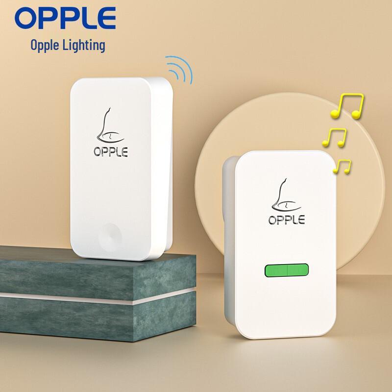 

Opple Wireless Smart Doorbell with Long-Range Remote for Home, One-to-One or One-to-Two Connections, Ideal for Elderly.