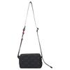 New MLB New York Yankees Polyester Crossbody Bag, Shoulder Bag Unisex Black 3ACRM045N-50BKS