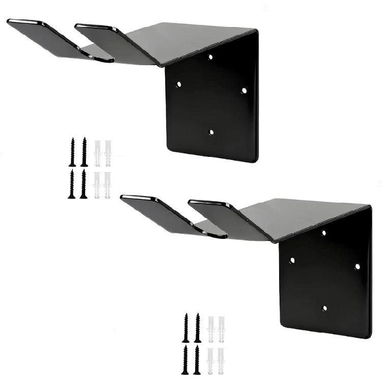 Easy Install Wall Mounted Rack for Electric Ice Drill Holder Stainless Steel Electric Auger Storage Bracket