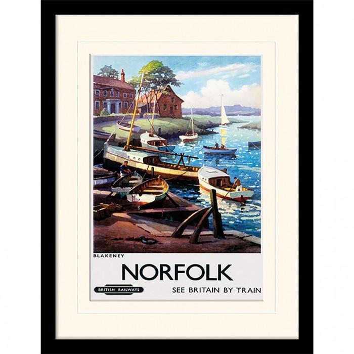 George Ayaling Norfolk Blakeney Mounted Print