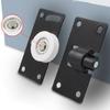 Metal Wheels Sliding Door Fittings Easy Installation Sliding Door Wheels for Furniture Cabinet Accessories