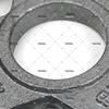 Fudecheng 1.25kg Tri-Grip Cast Iron Barbell Plate