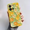 For vivo Y35 4G Protective Case For vivo Y35 4G Fashion Cartoon Phone Cases For vivo Y35 4G Beautiful Painting Back Cover Coque