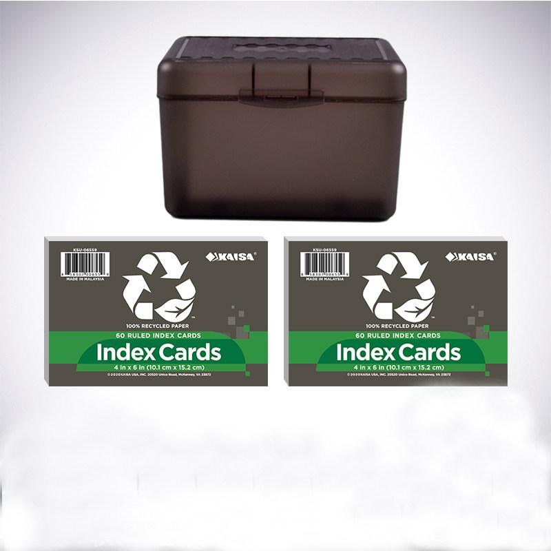 Kaisa Index Cards: Internet Celebrity Sticky Notes for Word Memory & Exam Prep