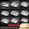 Stainless Steel Divided Student Meal Tray