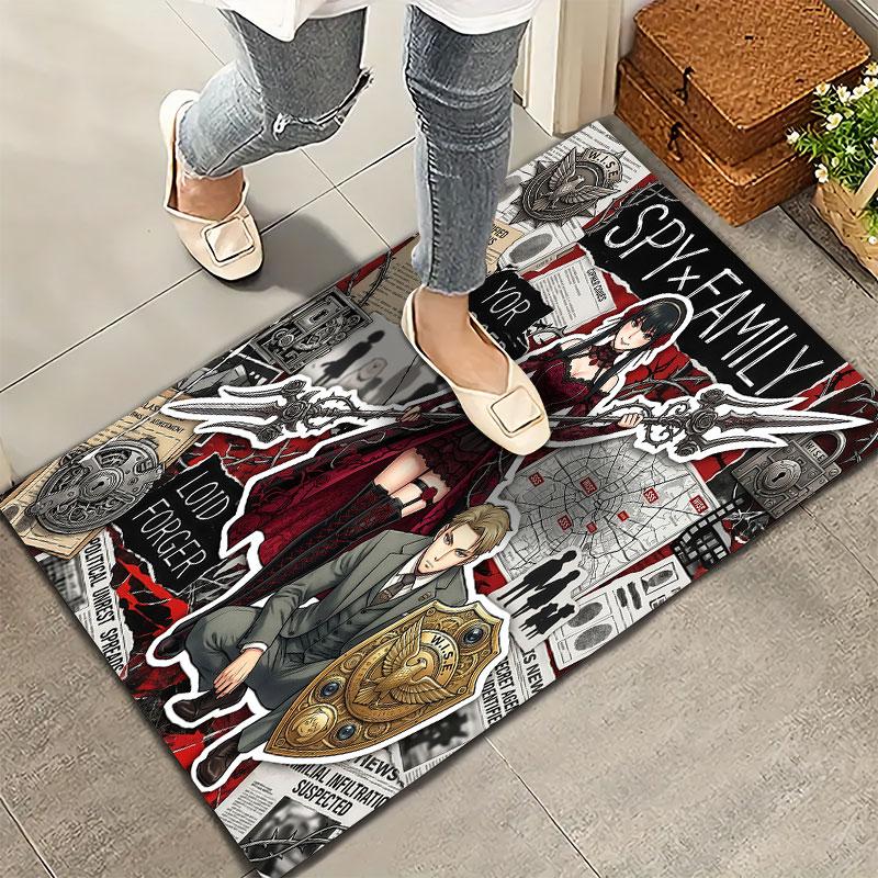 Spy Family Carpet Rug For Living Room Bedroom Home Sofa Decoration Kids Play Nonslip Floor Mat