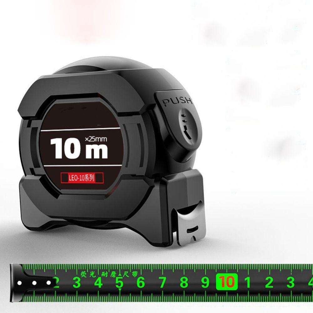 Self-locking Wear-resistant Fall Resistant Fluorescent Steel Tape Tape Measure Measuring Tape