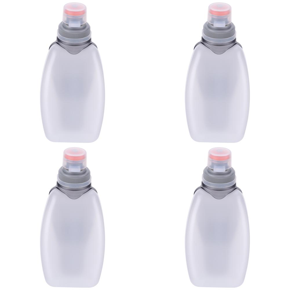 

- 250ml Hydration Waist Bottle with Clip & Dustproof Lid Leakproof for Gym Fitne