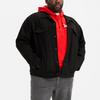 Levis Casual Oversized Long Sleeve Denim Jacket Men jackets Black 07158-0020