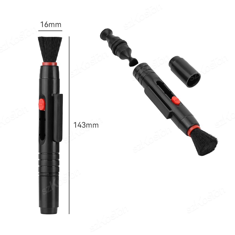 3 in 1 Kit Lens Cleaner Pen Dust Cleaner For DSLR VCR DC Gopro DJI Instra360 Camera Lenses Filters Cleaning Retractable Brush