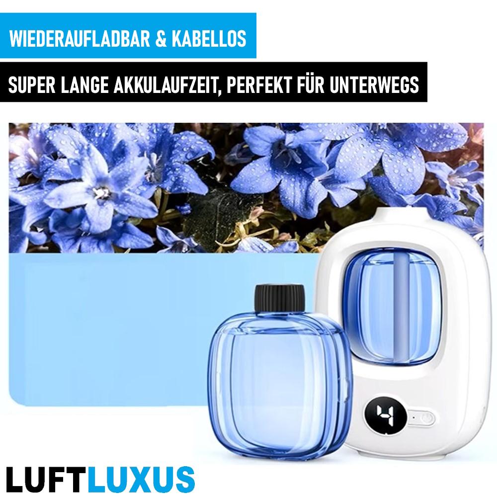 LUFTLUXUS Lufterfrischer Auto Raumduft elektrischer Nachfüllbarer Duftspender