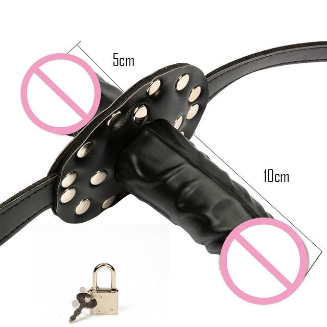 Silikónový análny dildo penis roubík Bdsm roubík ústna zátka Bondage dildo kolík orálny roubík erotické hračky sexuálne hračky pre ženy, páry, hra pre dospelých