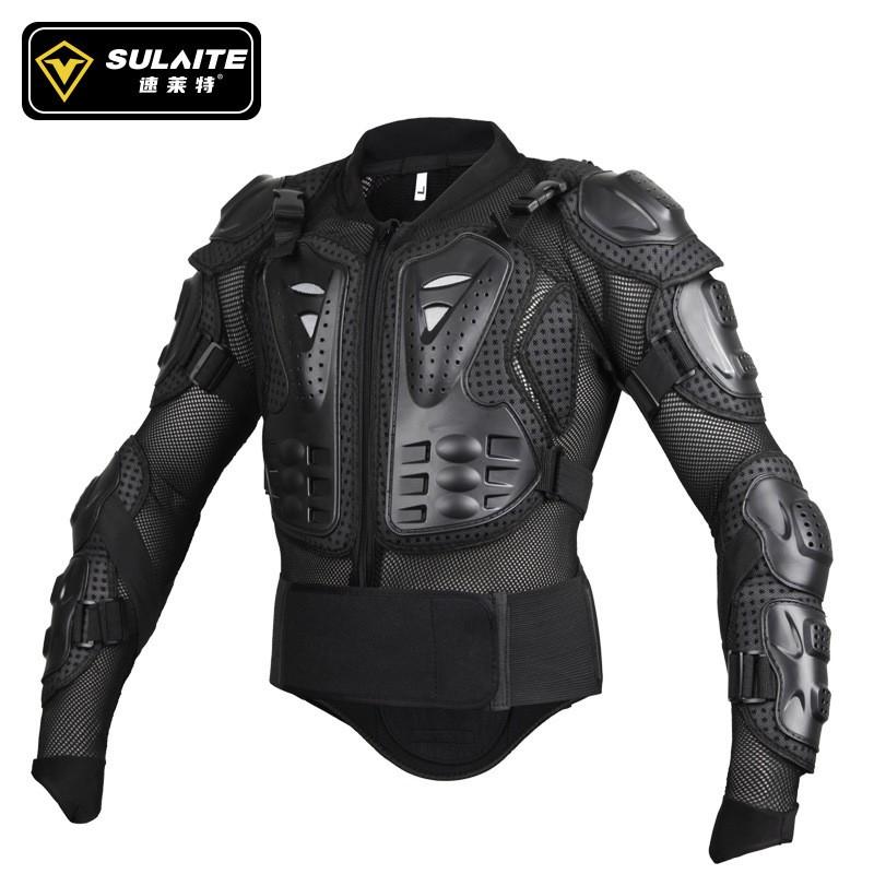 Motorcycle Riding Armor Suit With Knee Elbow Chest Neck Protection Off-Road ATV Dirt Bike Riders Adult Sizes S-4XL