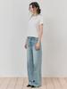 ETMON Round Neck T-Shirt, Ivory