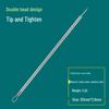 Precision Acne & Blackhead Removal Tweezers Set - Pimple Needle and Squeezing Tool